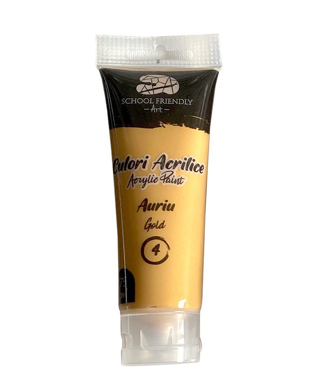 CULORI ACRILICE 75ML AURIU PREMIUM SF ART PIGNA CULORI ACRILICE 75ML AURIU PREMIUM SF ART PIGNA